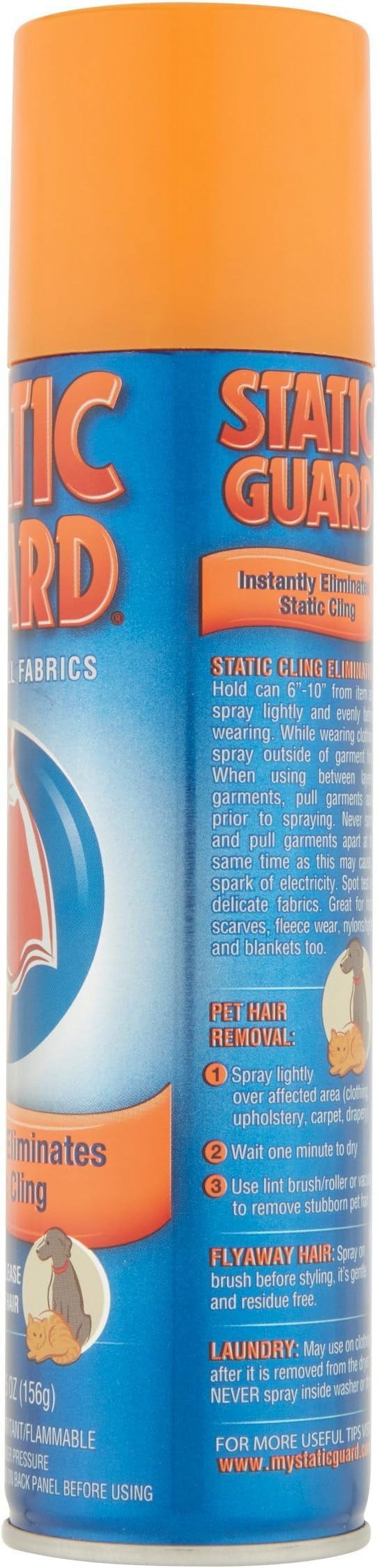 Static Guard Spray 5.5oz 4-Pack